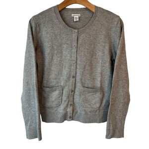Amazon Essentials Cardigan Girls XXL 11-12 Years Gray Long Sleeve Pockets NEW